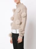 pompom cropped jumper