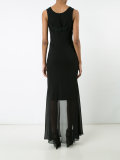 sheer maxi dress