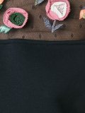 缝饰花卉套头衫