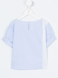 stripe short sleeve top