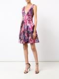 flared flower dress