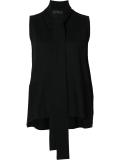 sleeveless knitted top