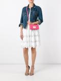 logo plaque clutch