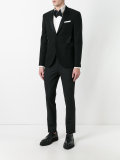 geometric insert blazer