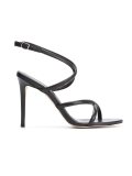 leather stiletto sandals