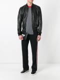 side stripe track pants