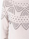 stud embellished jumper