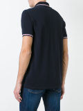 embroidered logo polo shirt  