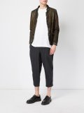 open collar button-up jacket