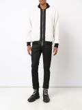 fur effect bomber jacket
