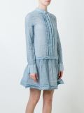 crinkled striped dress 