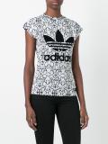 Trefoil logo print T-shirt