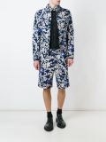 印花牛仔短裤