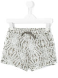 printed swim shorts