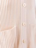 ribbed mid cardigan
