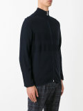 zipped cardigan