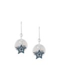 star drop earrings