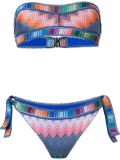 zig-zag bandeau bikini