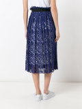 lace trim dress 
