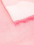 raw-edge scarf