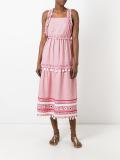 zigzag tassel detail dress