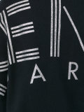 oversized logo print sweat top
