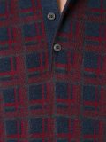 plaid longsleeved polo shirt