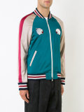 bear patches bomber jacket 