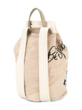 printed drawstring backpack