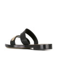 chain detail strap sandals