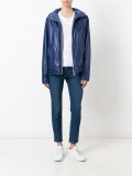 reversible hooded jacket