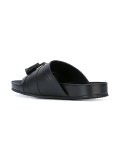 tassel plaque sandals