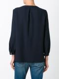 button placket blouse