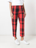 Piano cropped trousers