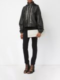textured long clutch