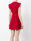 ruffled mini dress