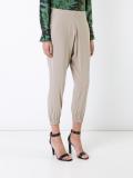 low rise harem trousers