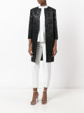 floral brocade coat