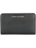 bi-colour compact wallet