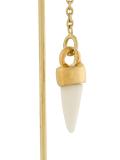 buffalo bone drop earrings