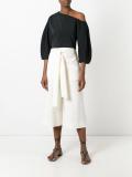 tie fastening culottes