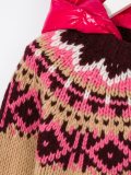 fair isle knitted hoodie