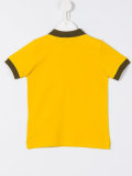 colour block polo shirt