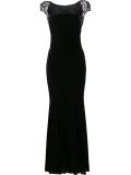 open back fitted dress