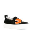 patch slip-on sneakers 