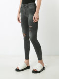 ripped super skinny jeans