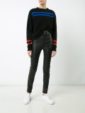cashmere striped jumper 