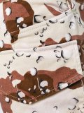 cropped camouflage trousers
