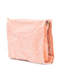 distressed shoulder bag