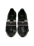 fringed slip-on sneakers 